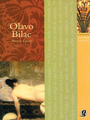 cover image of Melhores poemas Olavo Bilac